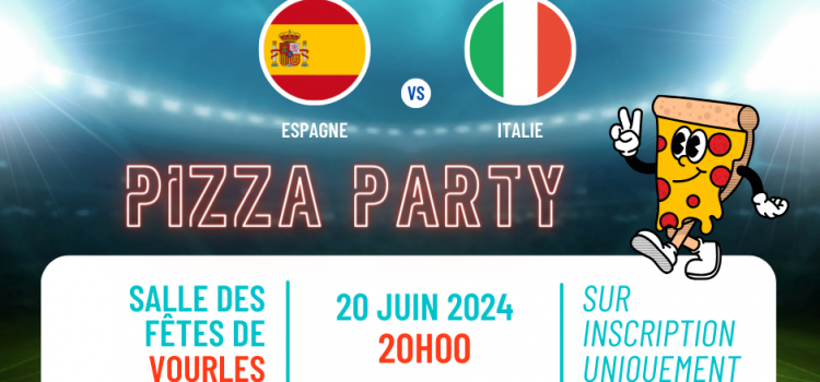 Match Espagne VS Italie – Pizza Party